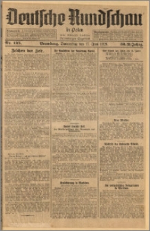 Deutsche Rundschau in Polen. J. 33 (50), 1926, nr 135