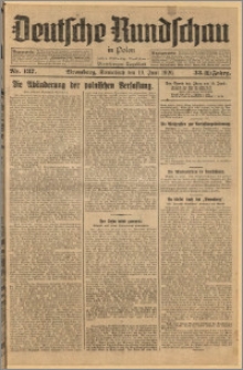 Deutsche Rundschau in Polen. J. 33 (50), 1926, nr 137