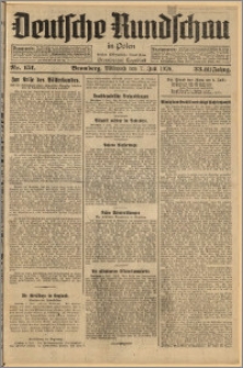 Deutsche Rundschau in Polen. J. 33 (50), 1926, nr 151