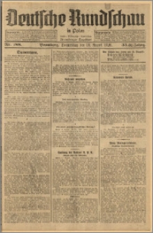 Deutsche Rundschau in Polen. J. 33 (50), 1926, nr 188