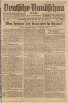 Deutsche Rundschau in Polen. J. 51, 1927, nr 17