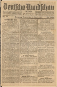 Deutsche Rundschau in Polen. J. 51, 1927, nr 46