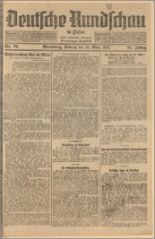 Deutsche Rundschau in Polen. J. 51, 1927, nr 71