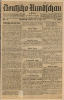 Deutsche Rundschau in Polen. J. 51, 1927, nr 77