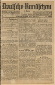 Deutsche Rundschau in Polen. J. 51, 1927, nr 79