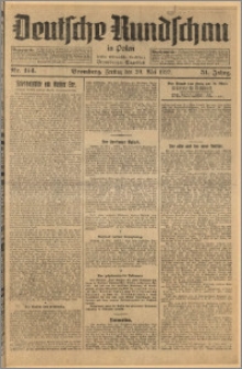 Deutsche Rundschau in Polen. J. 51, 1927, nr 114