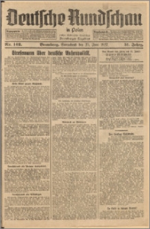 Deutsche Rundschau in Polen. J. 51, 1927, nr 142