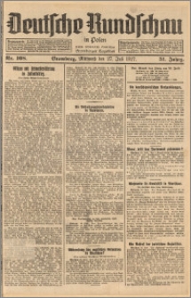 Deutsche Rundschau in Polen. J. 51, 1927, nr 168