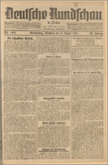 Deutsche Rundschau in Polen. J. 51, 1927, nr 185