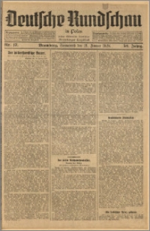 Deutsche Rundschau in Polen. J. 52, 1928, nr 17