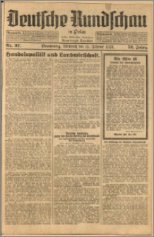 Deutsche Rundschau in Polen. J. 52, 1928, nr 37