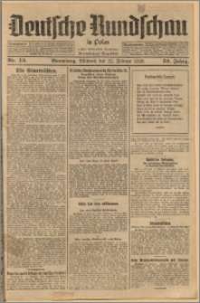 Deutsche Rundschau in Polen. J. 52, 1928, nr 43