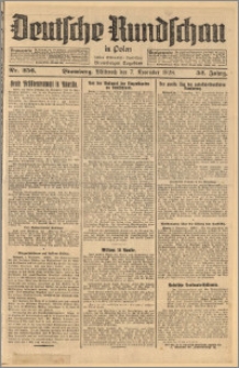 Deutsche Rundschau in Polen. J. 52, 1928, nr 256