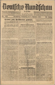 Deutsche Rundschau in Polen. J. 52, 1928, nr 257