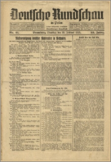 Deutsche Rundschau in Polen. J. 53, 1929, nr 41