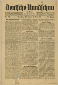 Deutsche Rundschau in Polen. J. 53, 1929, nr 65