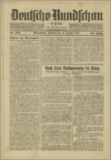 Deutsche Rundschau in Polen. J. 53, 1929, nr 184