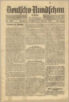 Deutsche Rundschau in Polen. J. 53, 1929, nr 205