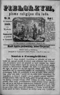 Pielgrzym, pismo religijne dla ludu 1869 rok I nr 16