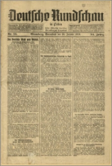 Deutsche Rundschau in Polen. J. 54, 1930, nr 14