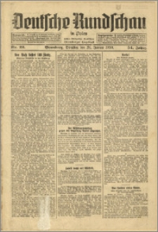 Deutsche Rundschau in Polen. J. 54, 1930, nr 22