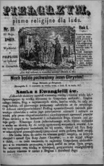 Pielgrzym, pismo religijne dla ludu 1869 rok I nr 22