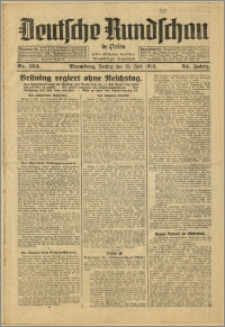 Deutsche Rundschau in Polen. J. 54, 1930, nr 163