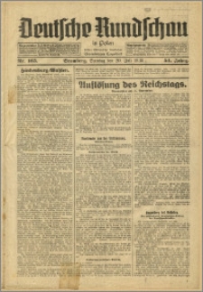 Deutsche Rundschau in Polen. J. 54, 1930, nr 165