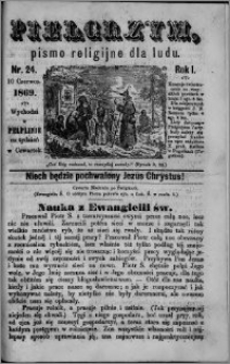 Pielgrzym, pismo religine dla ludu 1869 rok I nr 24