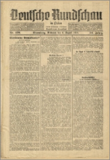 Deutsche Rundschau in Polen. J. 54, 1930, nr 179
