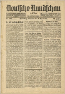 Deutsche Rundschau in Polen. J. 54, 1930, nr 182