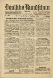 Deutsche Rundschau in Polen. J. 54, 1930, nr 195