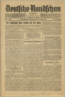 Deutsche Rundschau in Polen. J. 55, 1931, nr 114