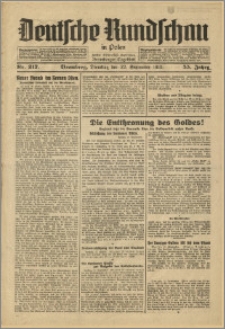 Deutsche Rundschau in Polen. J. 55, 1931, nr 217