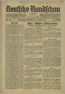 Deutsche Rundschau in Polen. J. 57, 1933, nr 37