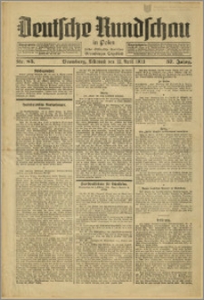 Deutsche Rundschau in Polen. J. 57, 1933, nr 85