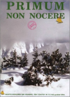 Primum Non Nocere 2004 nr 12