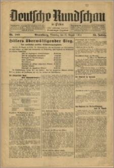 Deutsche Rundschau in Polen. J. 58, 1934, nr 188