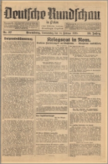 Deutsche Rundschau in Polen. J. 59, 1935, nr 37