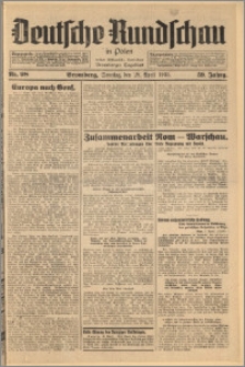 Deutsche Rundschau in Polen. J. 59, 1935, nr 98