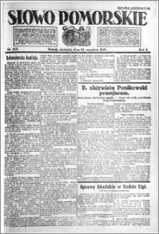 Słowo Pomorskie 1921.09.18 R.1 nr 213