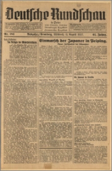 Deutsche Rundschau in Polen. J. 61, 1937, nr 181