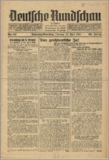 Deutsche Rundschau in Polen. J. 62, 1938, nr 84