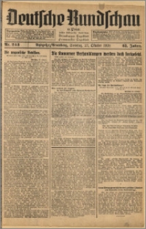 Deutsche Rundschau in Polen. J. 62, 1938, nr 243