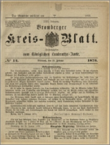 Bromberger Kreis-Blatt, 1873, nr 14