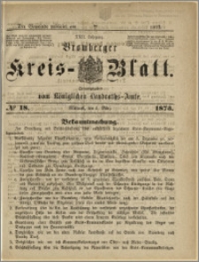 Bromberger Kreis-Blatt, 1873, nr 18
