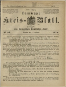 Bromberger Kreis-Blatt, 1874, nr 70