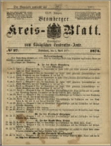 Bromberger Kreis-Blatt, 1875, nr 27