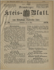 Bromberger Kreis-Blatt, 1878, nr 22