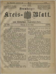 Bromberger Kreis-Blatt, 1878, nr 85